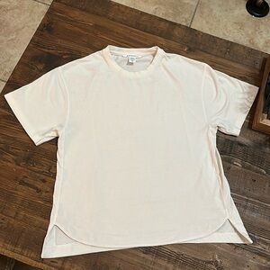 Athleta White Short Sleeve Tee